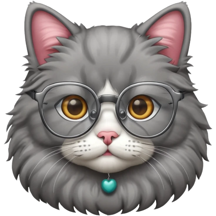 گربه عینکی  emoji