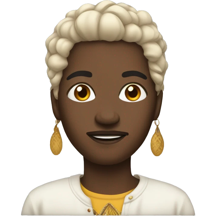 Africain stylé emoji