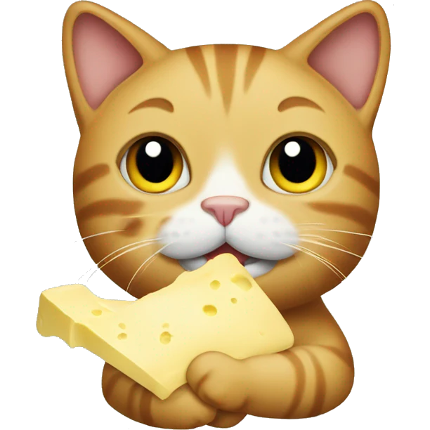 Cat with butter emoji