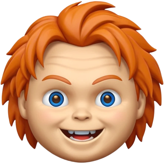Un emojin de chuky emoji