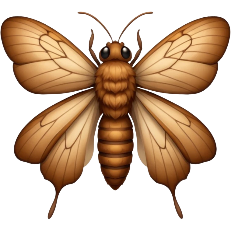 Moth arms  emoji