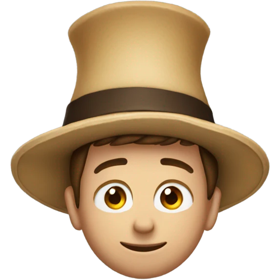 Can you put a very small hat on my fiend Andrew emoji