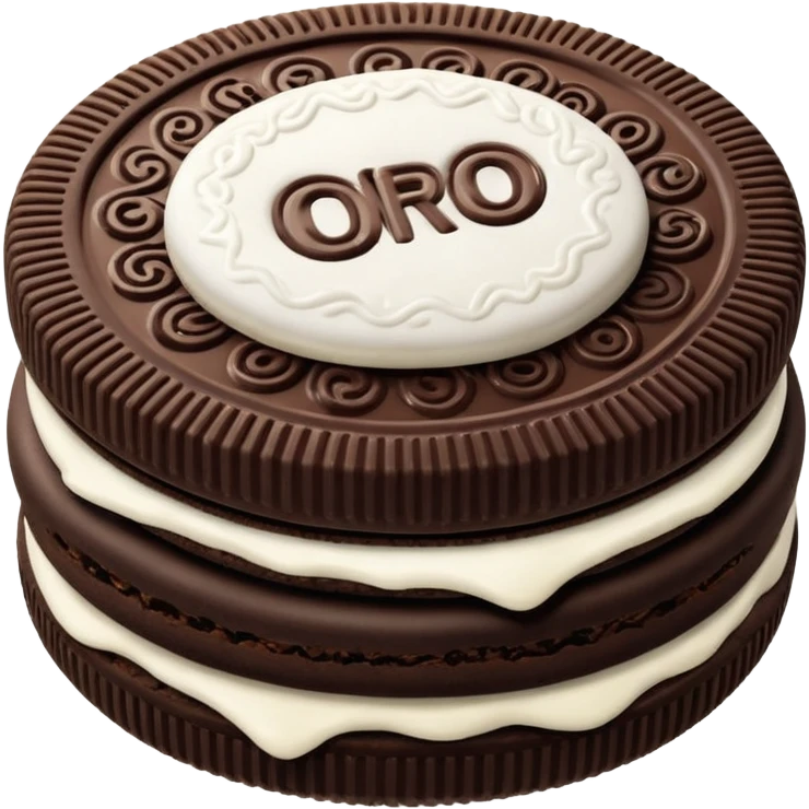 Oreo biscuit emoji emoji