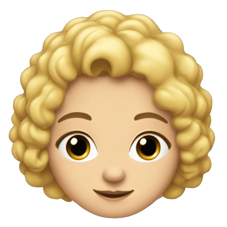 Светлая девушка с черными волосами с китайской шляпой Нон ла emoji