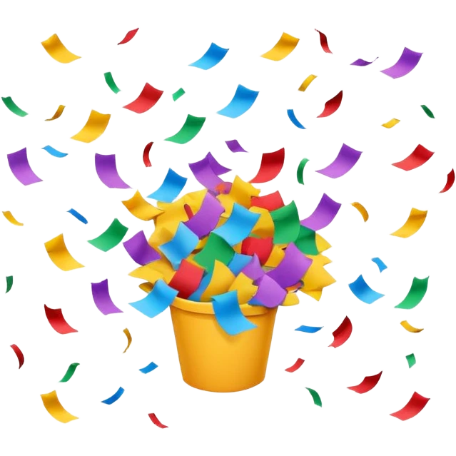 one confetti emoji