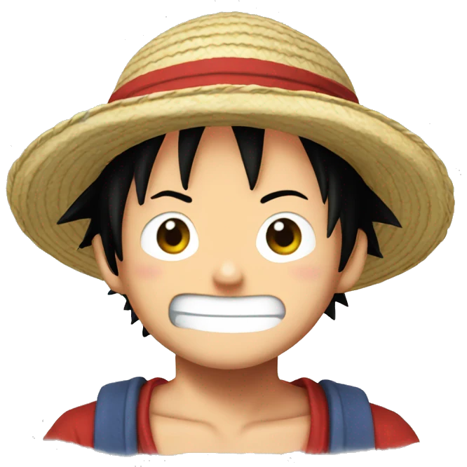 Luffy emoji