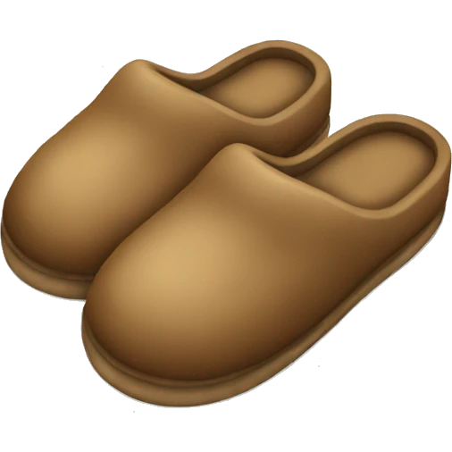 slippers emoji