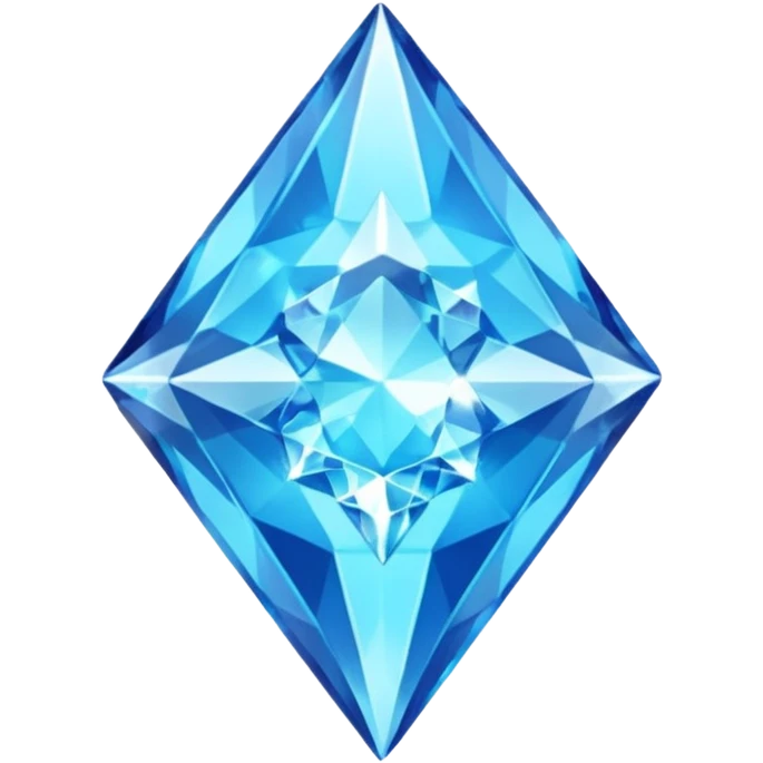 Create a custom emoji badge featuring a stylized, glossy letter “S”. Style it after the Diamond rank from League of Legends. Use crystalline blue tones, sharp reflections, faceted textures, and a high-end glowing frame.
 emoji