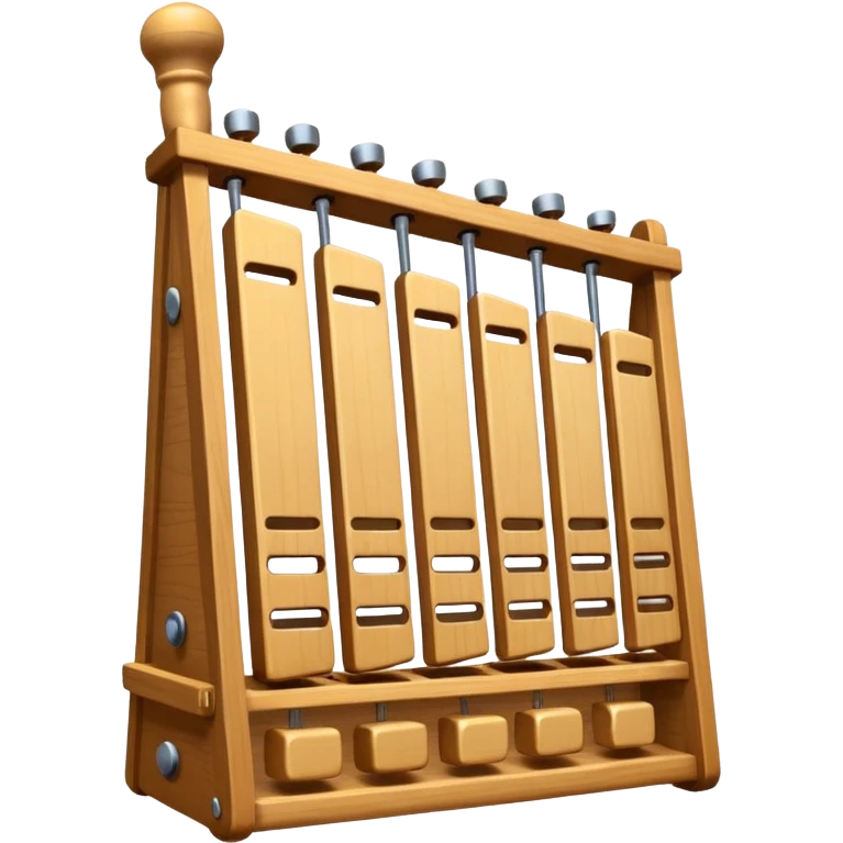 wooden glockenspiel instrument emoji