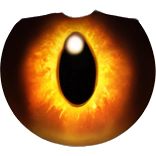 Eye of Sauron in Mordor emoji