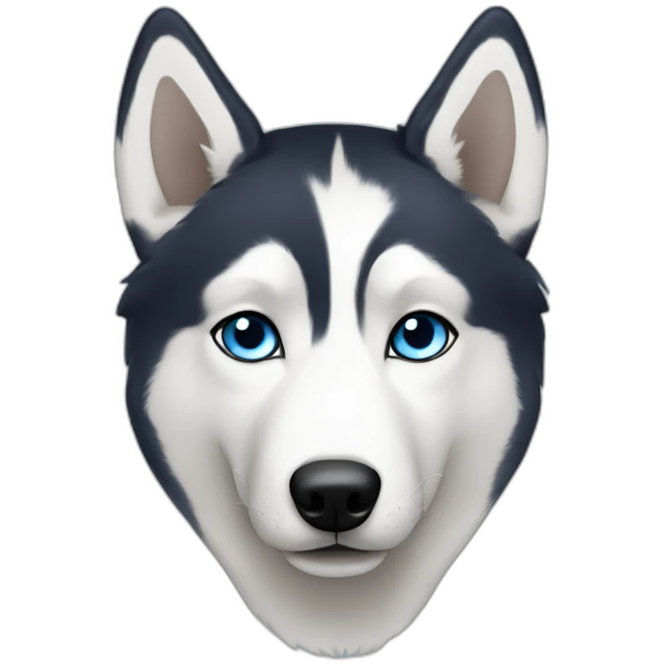 face spots husky blue eyes emoji