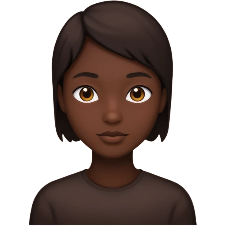 minimalistic siluet of the person emoji