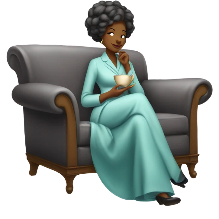 Lady of leisure emoji