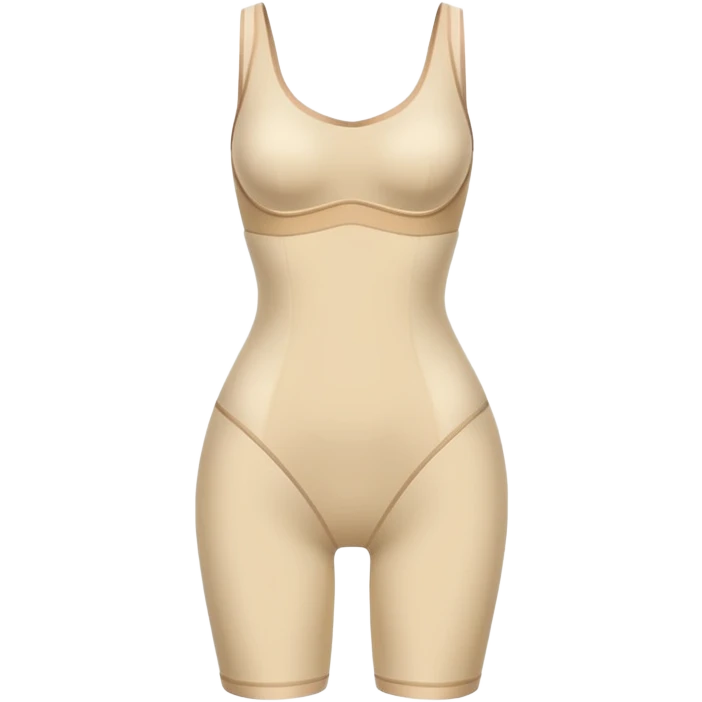 beige shapewear emoji
