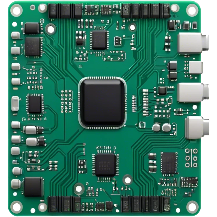Circuit board emoji