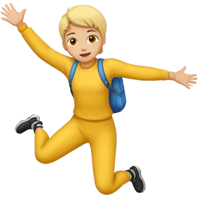 Make an emoji of a person jumping emoji