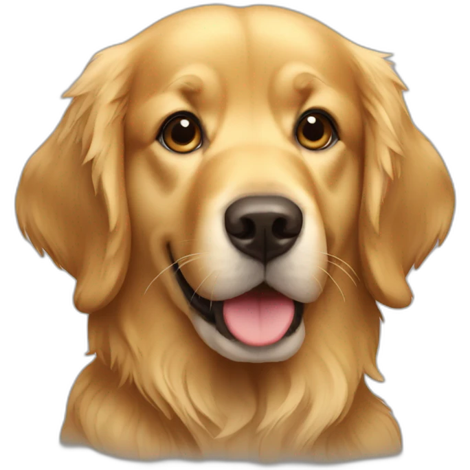 golden retriever emoji