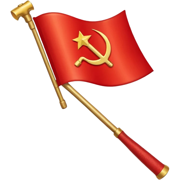 Generate Soviet union falg emoji emoji