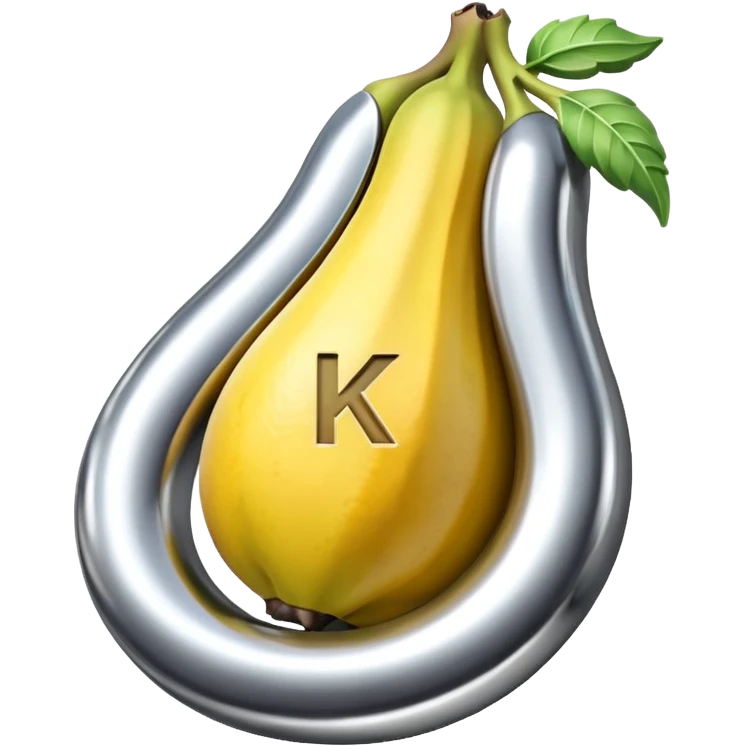 Scientific Symbol of potassium emoji