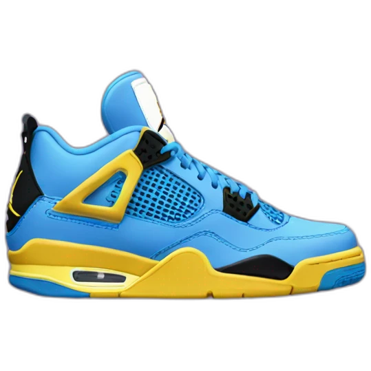 Jordan 4 thunder emoji