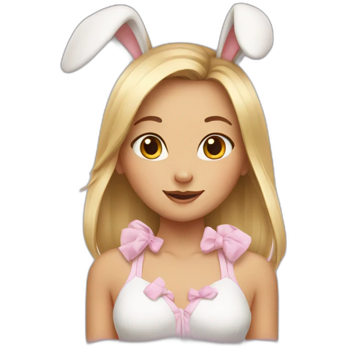 Bunny girl emoji