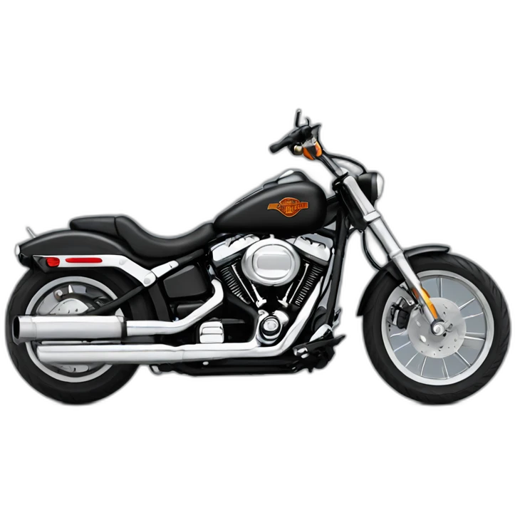 Harley davidson street bob emoji