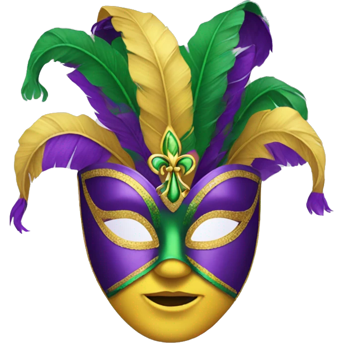 Mardi Gras mask emoji