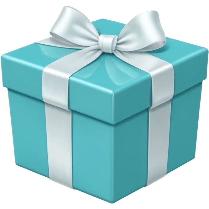 Tiffany packaging emoji