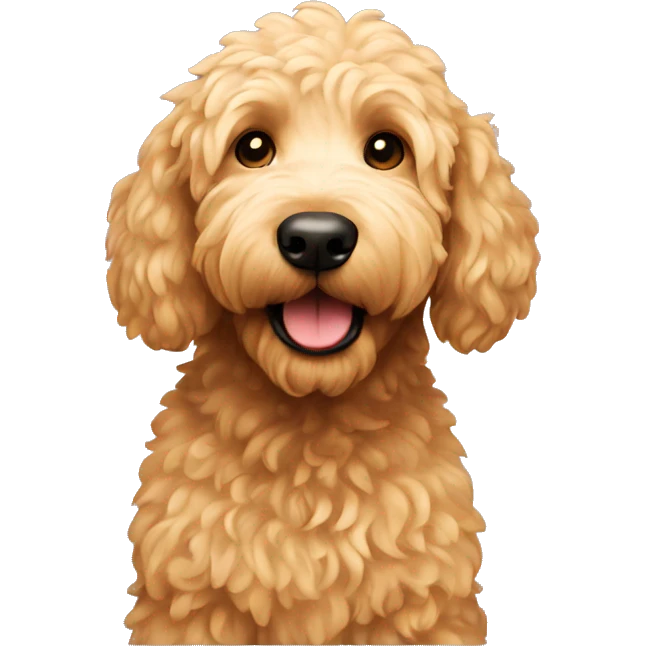 Golden doodle emoji