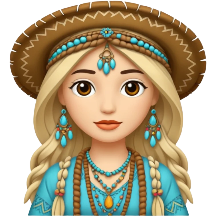 boho fashion emoji