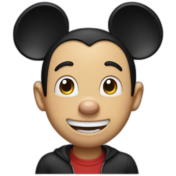 Mickey Mouse emoji