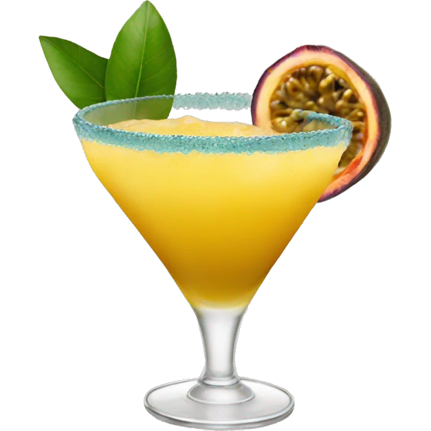 passion fruit margarita  emoji