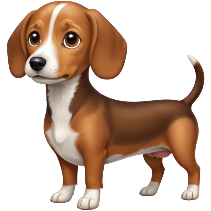 beagle dachshund mix emoji