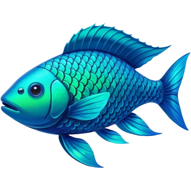 Glowing  Fish emoji