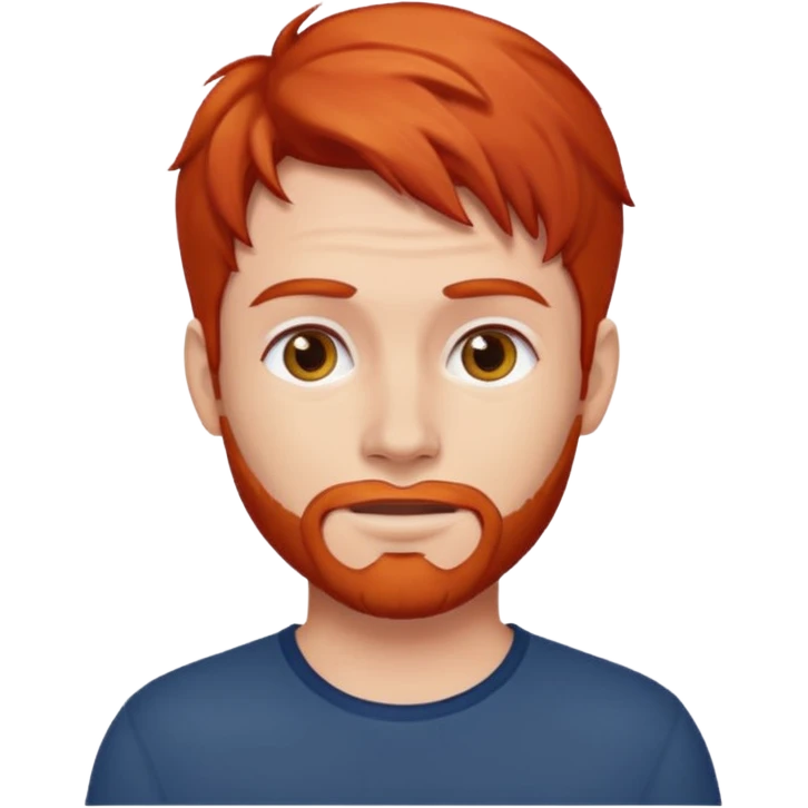 Red head man emoji