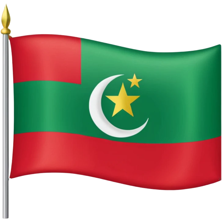 Dagestan flag emoji