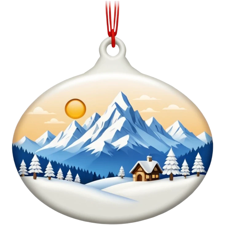 alpine ornament  emoji