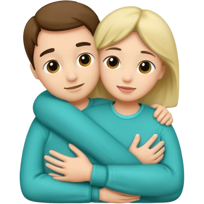 teal hug emoji