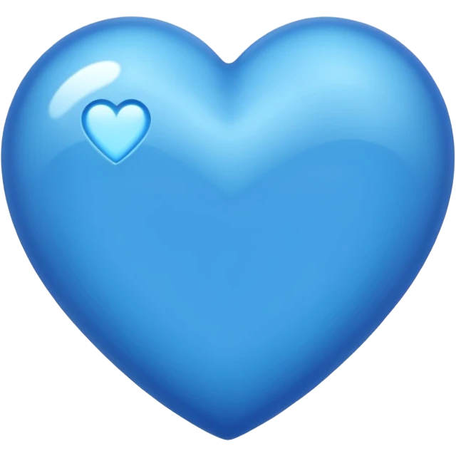 Blue heart  emoji