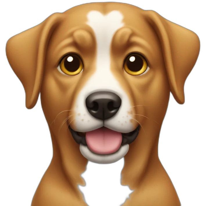 Dog emoji head emoji