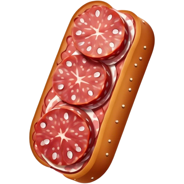 Salami emoji