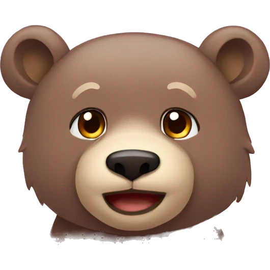 Oso enamorado  emoji