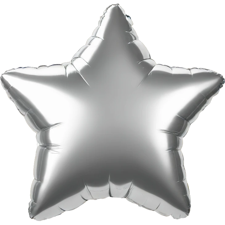 Foil star gold balloon  emoji