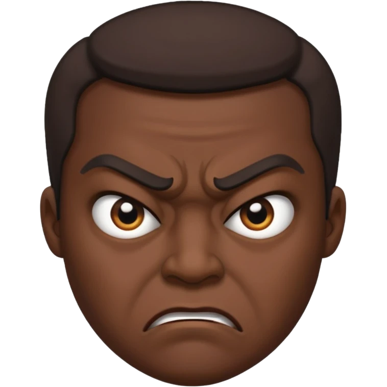 Angry Only single eye WITHOUT face emoji