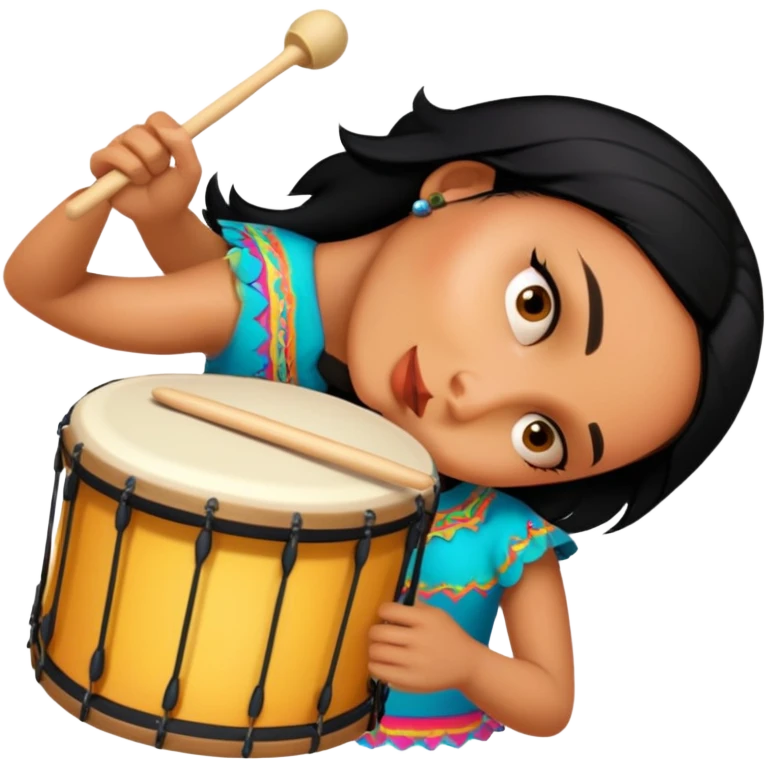 Festive Drummer emoji