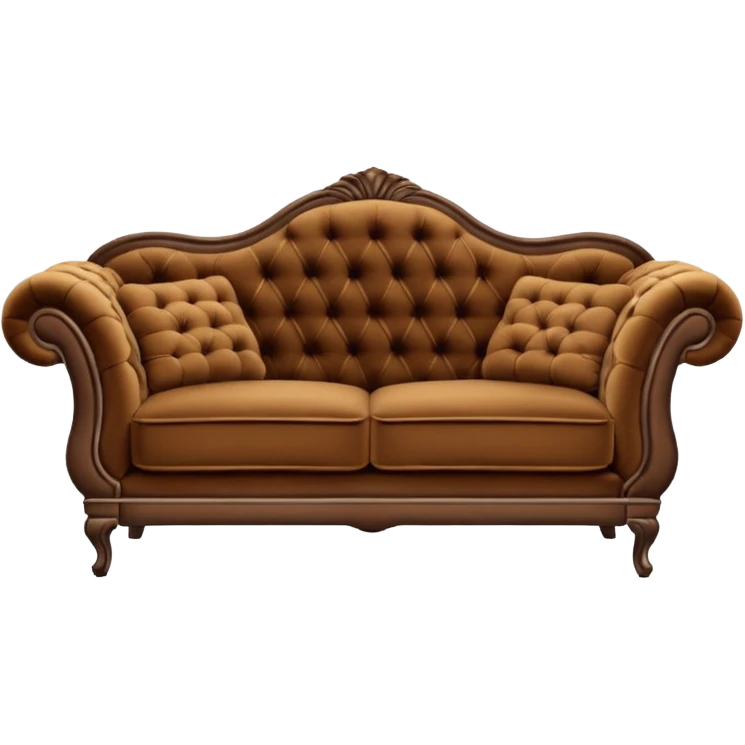 brown Aesthetic sofa emoji