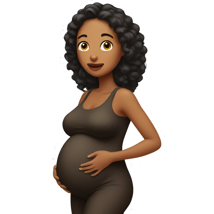 pregnant with triplets emoji