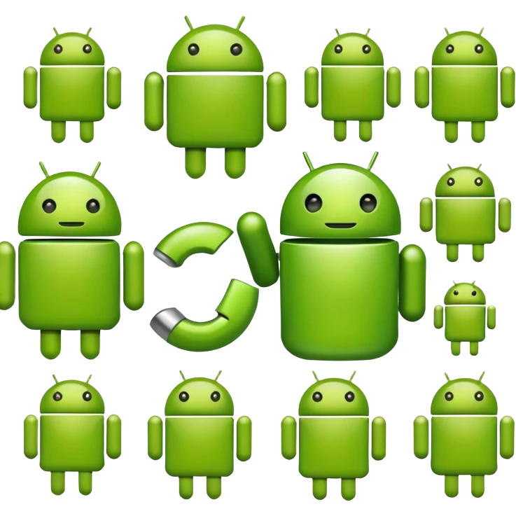 Android green emoji