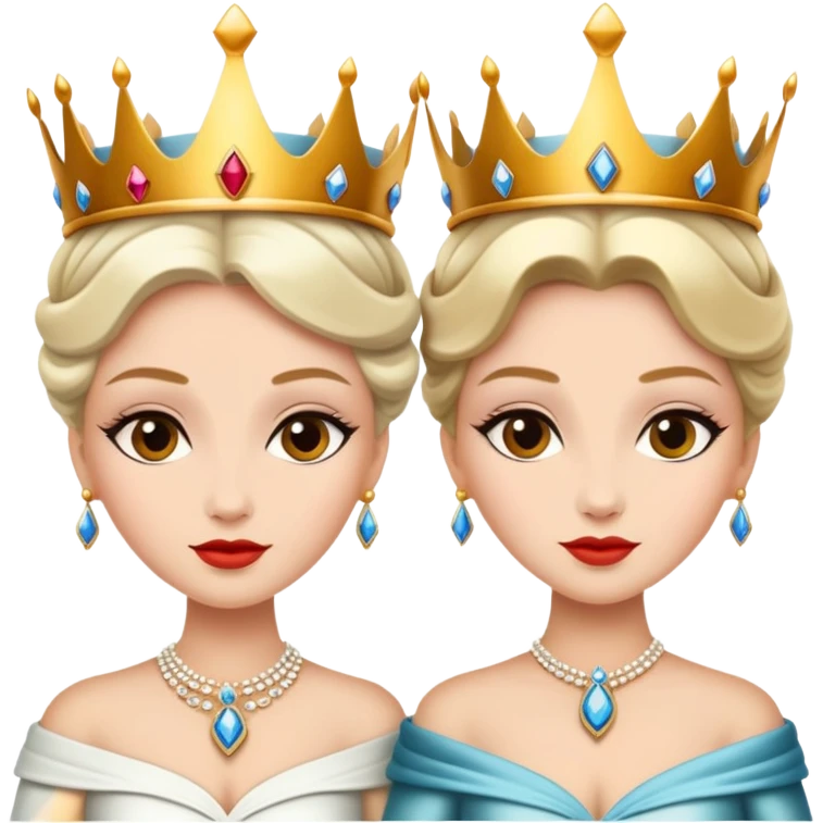 two queen emoji