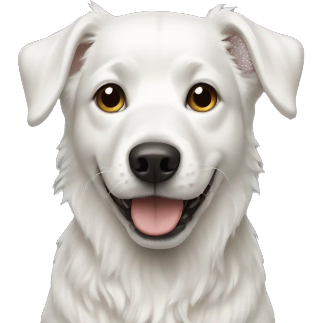 White dog emoji